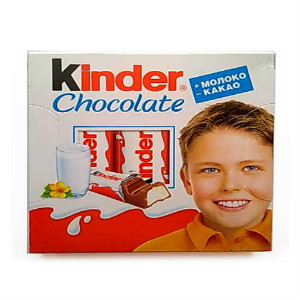 Киндер Шоколад 4 плитки 50 грамм в Ликино-Дулёво