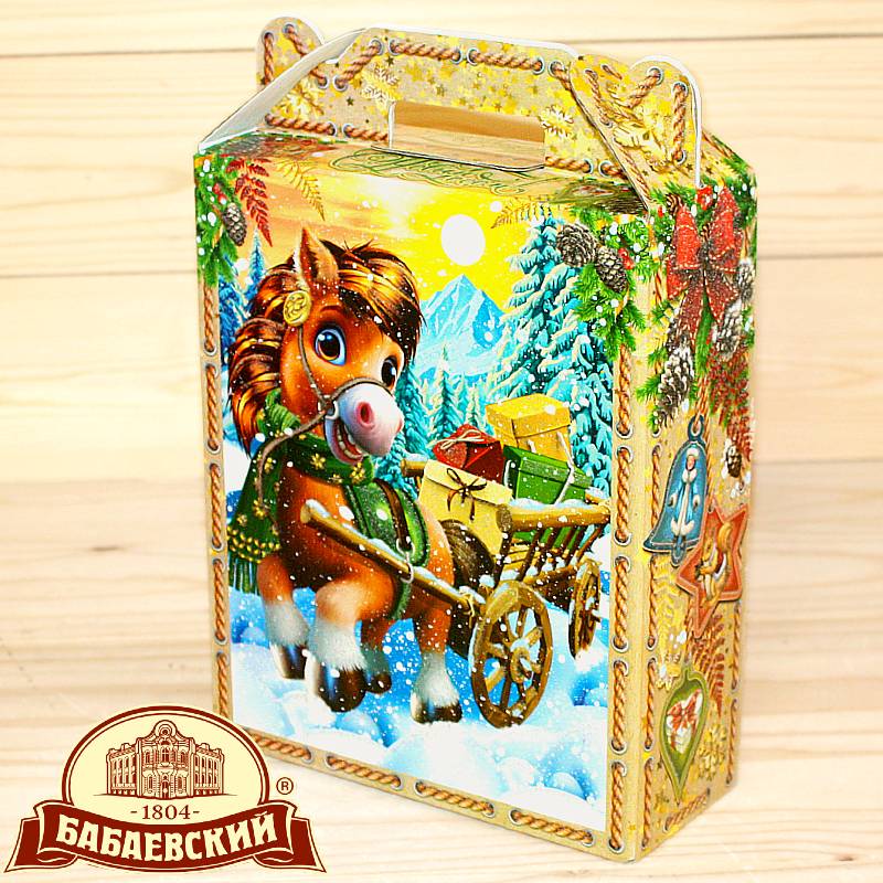 Подарок Бабаевский в картонной упаковке 850 грамм в Ликино-Дулёво